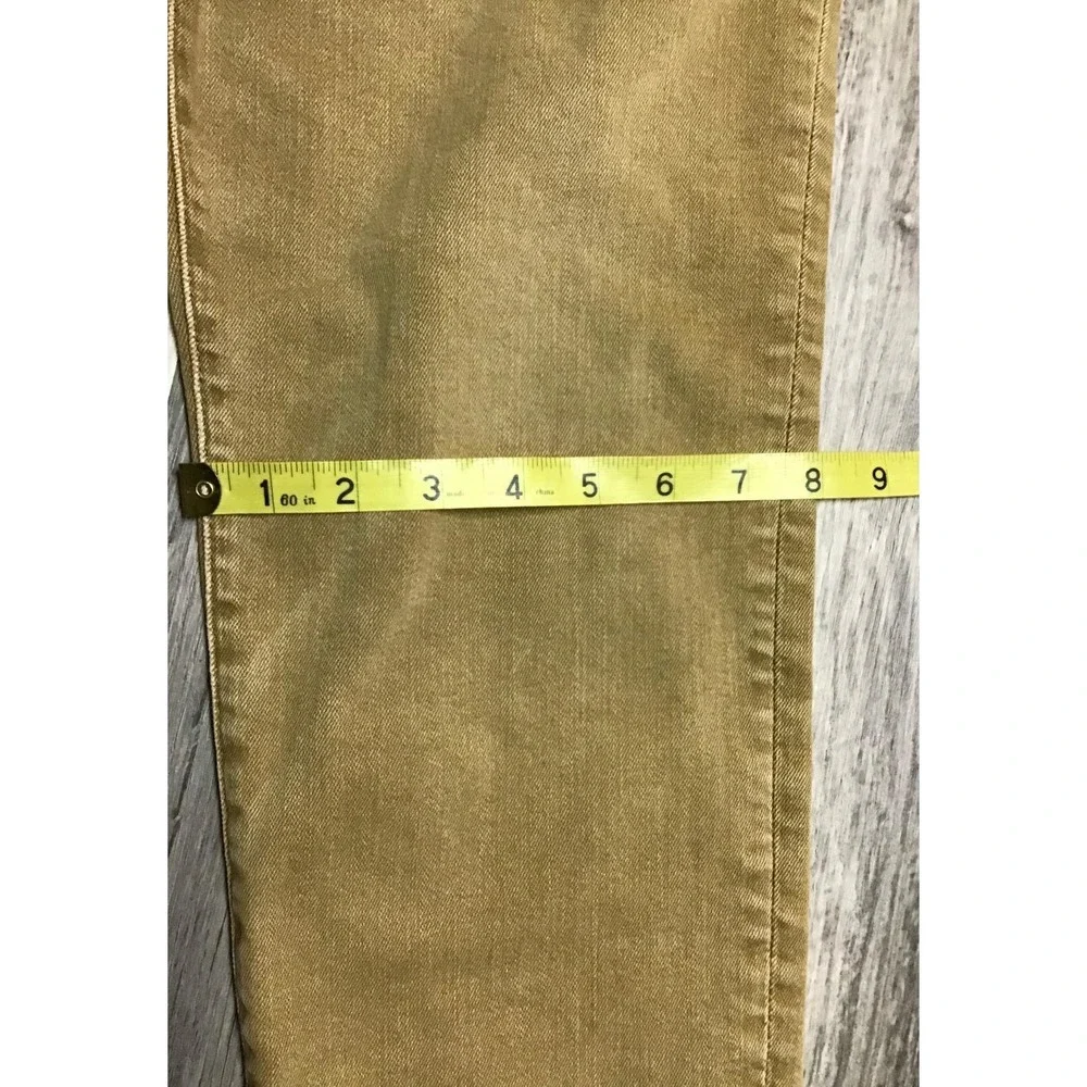 American Eagle Next Level Flex Slim Jeans Mens 33x30 Khaki Tan Stretch Denim